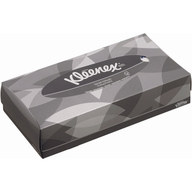 Kosmetiktuch Kleenex 8835 21x100BL weiß 2 lagig