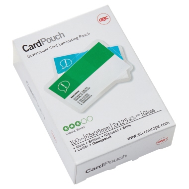 Laminierfolie GBC® 3740301 60x95mm 125 Micron transparent 100 Stück