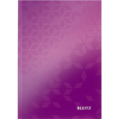 Notizbuch Leitz 4628 A5 80Bl. kar. vio 