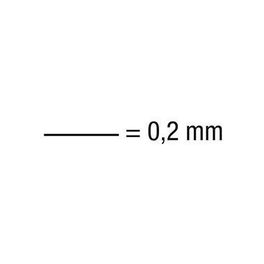 Tintenroller Castell 1405 UB120 rot Uniball Micro, 0,3mm