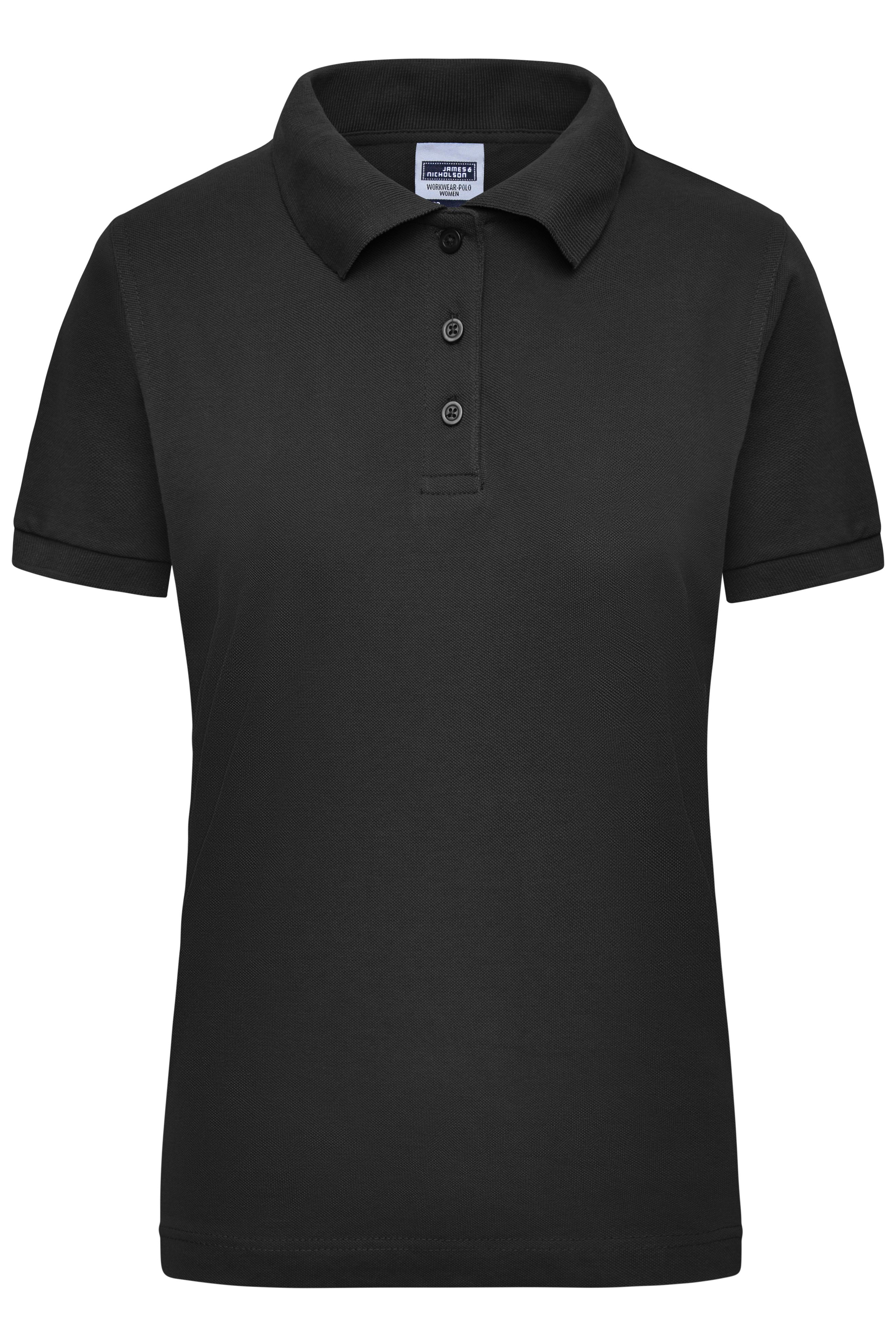 Poloshirt JN803 Damen L black 