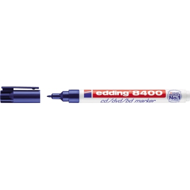 CD-Marker Edding 8400 0,5-1mm blau 