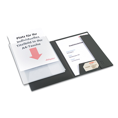 Angebotsmappe Dataplus 25541 A4 transp 