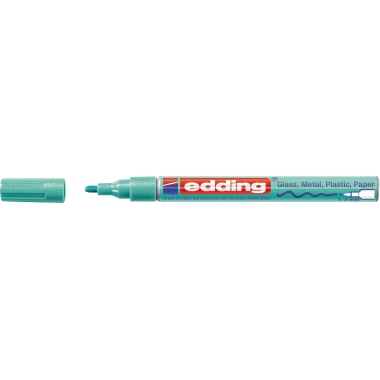 Lackmarker edding 751 grün-metall 1-2mm