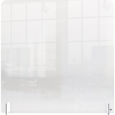 Thekenaufsteller Nobo 1915489 70x85 cm ohne Durchreiche, Plexiglas