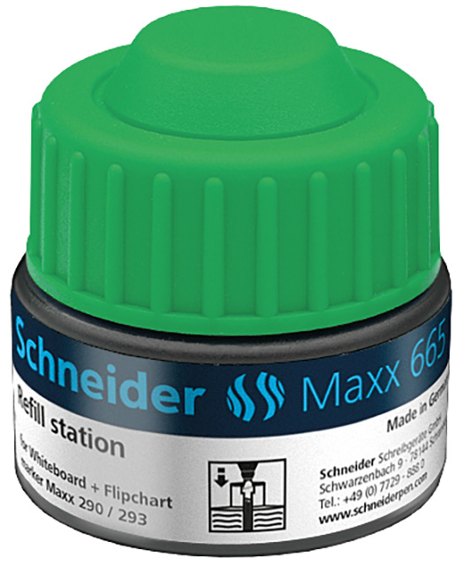 Nachfülltusche Schneider Maxx 665 grün 
