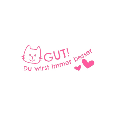 Lehrerstempel COLOP GUT Printer 20 Shiny Pink