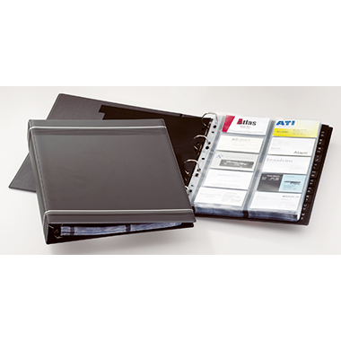 Visitenkartenringbuch Durable 2388 anth. Visifix A4, Anthrazit