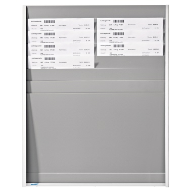 Kartentafel Ultradex 40A4H-07-2 für A4 465x580x49mm, 14 Fächer, 7 Untereinander