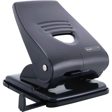 Locher Rapesco PF800AB1 835 schwarz Bis Zu 40 Blatt, 2-fach , Metall