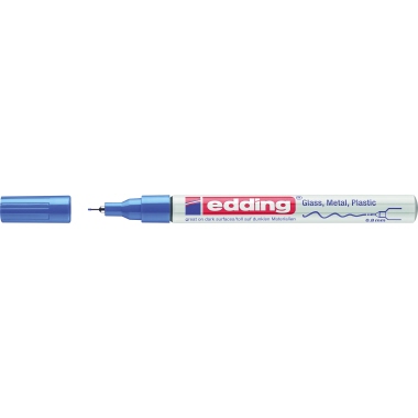 Lackmarker Edding 780 CR 0,8mm blau Eativ Bereich, Anwendungsbereich Auf Dem
