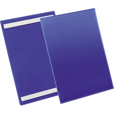 Etikettentasche DURABLE 1797 A4 dunkelblau 50 Stück