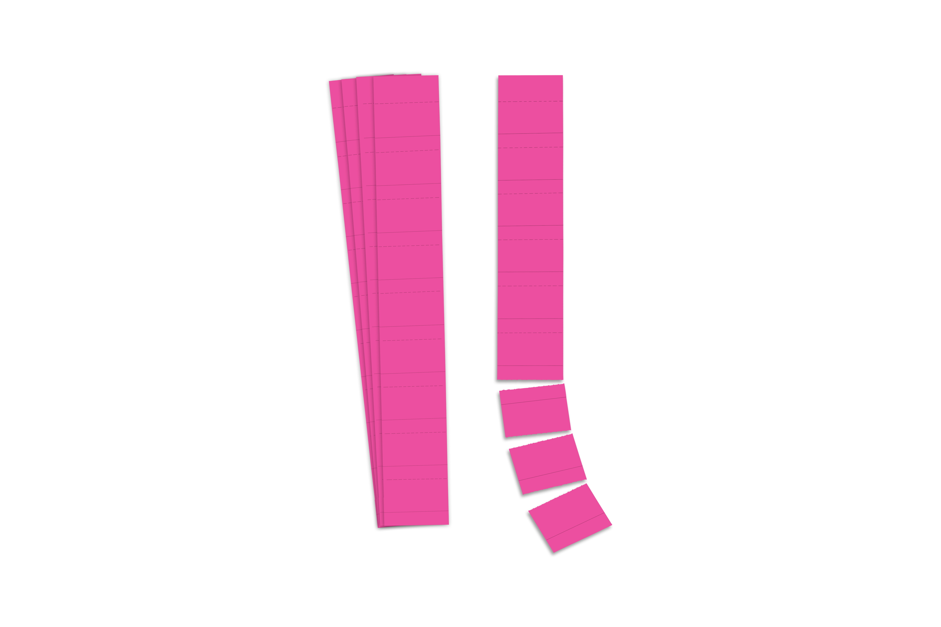 Einsteckkarten Ultradex 140514 magenta 50x32mm