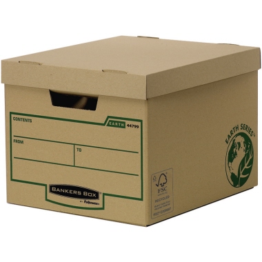 Archivbox Fellowes Heavy Duty Earth Series braun 342x291x400mm