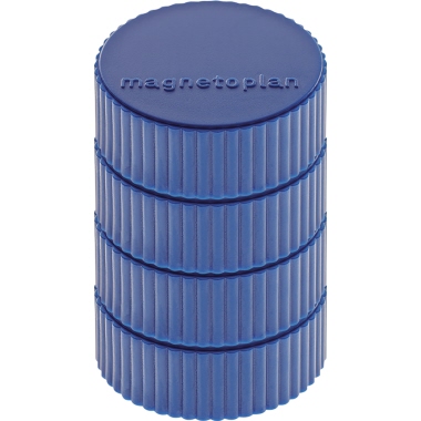 Magnet Magnetoplan 16600414 34mm blau /4 Oplan