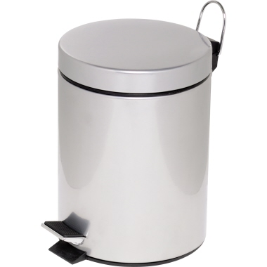 Tretabfalleimer Alco 2960 5l silber 