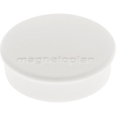 Magnet Magnetoplan 1664500 25mm weiß Oplan