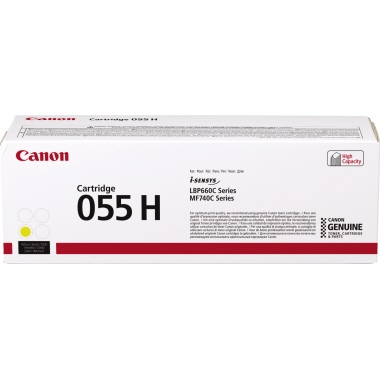 Toner CANON 055H 3017C004 yellow 