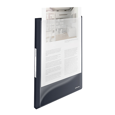 Sichtbuch Esselte 624010 schwarz 20 Hüllen