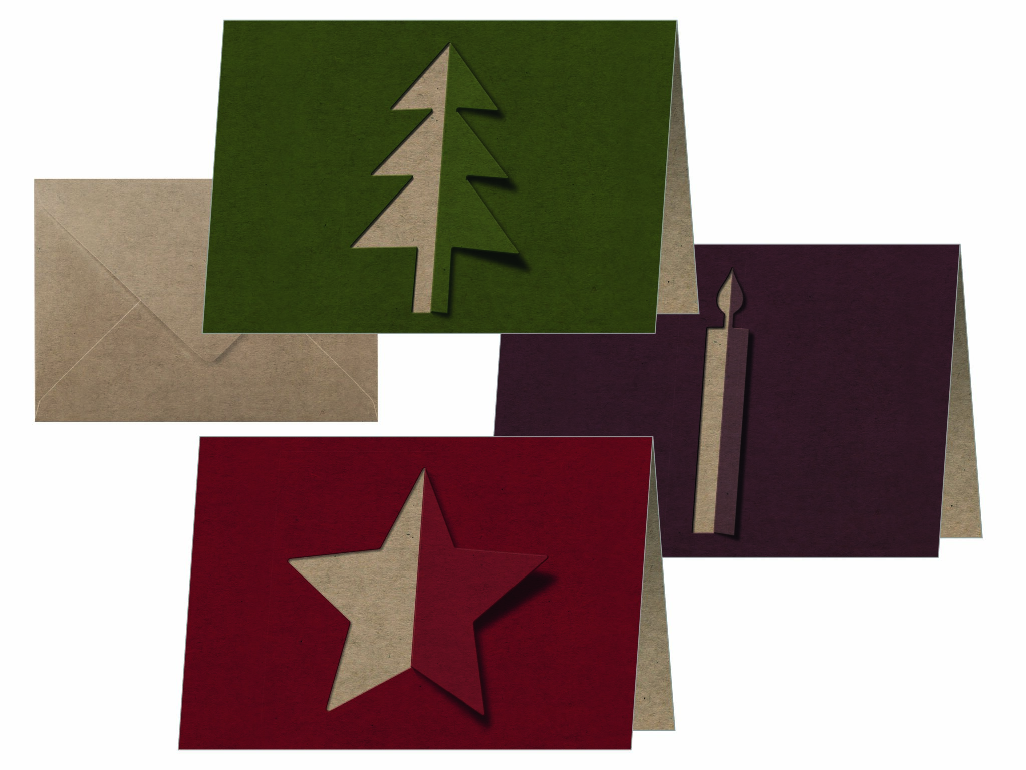 Weihnachtskarte Sigel A6 225g 