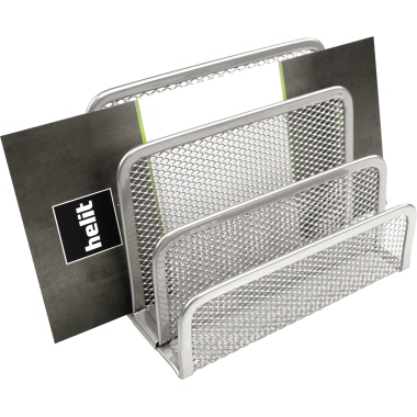 Briefständer Helit H25183 Metall silber 