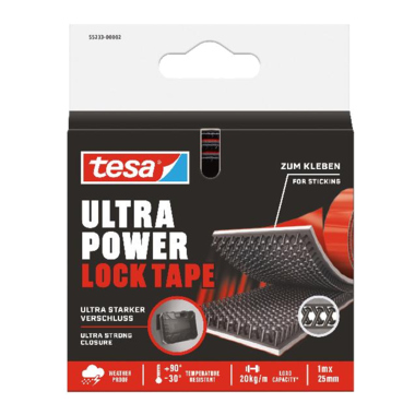 Doppelklebeband tesa 1mx25mmx4mm Ultra Power Lock Tape