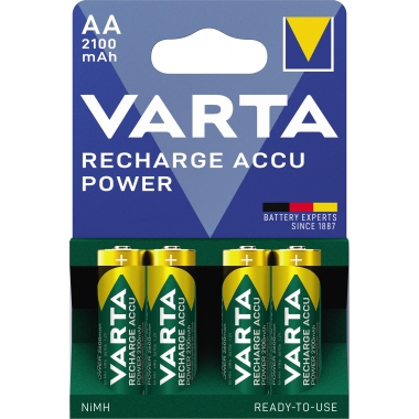 Akku Varta 56706 NiMH Mignon 2100mAh 1,2v Hr03