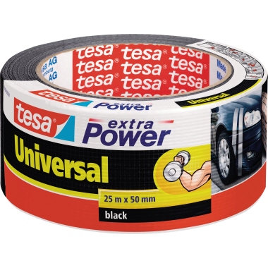 Folienband Tesa 56388 25mx50mm schwarz Power Universal
