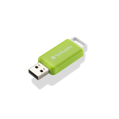 USB 2.0 Stick Verbatim 32GB 49454 DataBar grün Typ-A (R) 12MB/s (W) 5MB/s