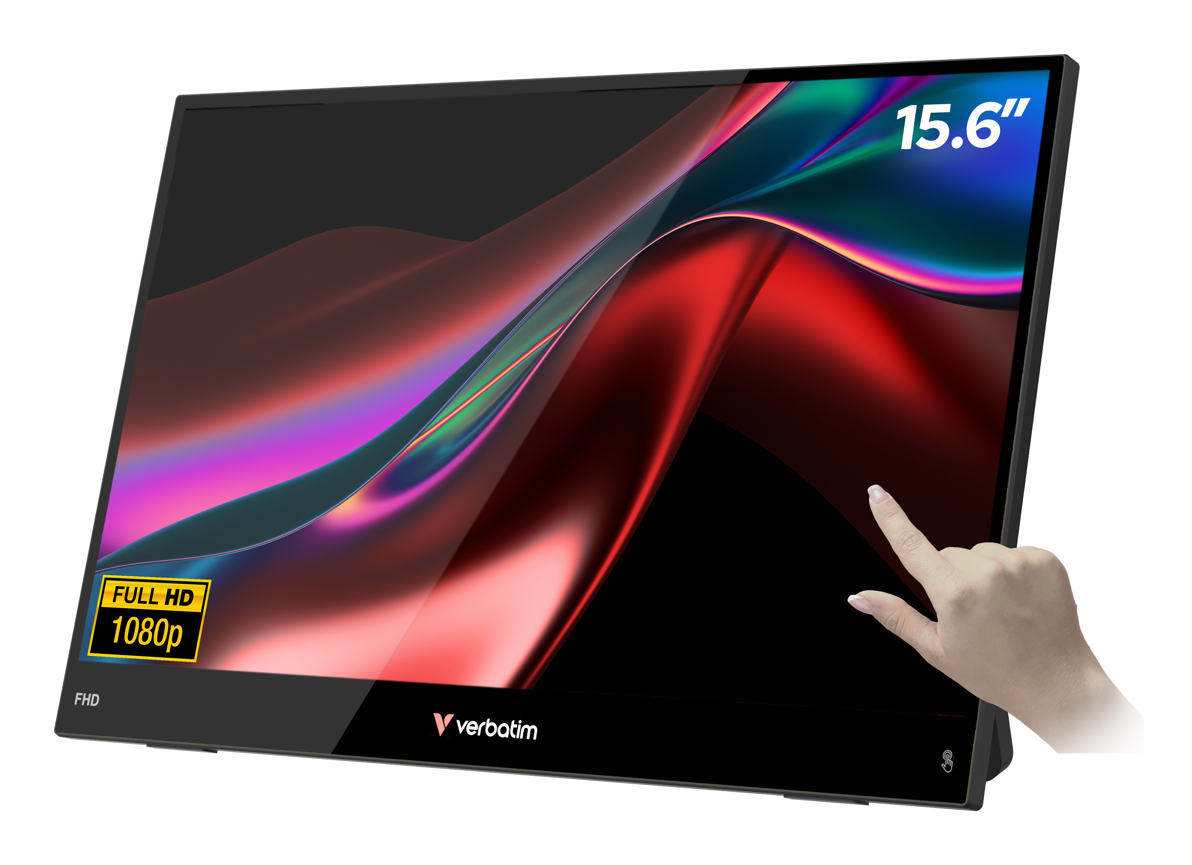 Touchscreen-Monitor Verbatim 32402 15,6 Zoll tragbar
