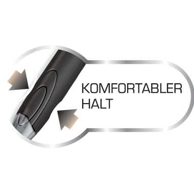 Kugelschreiber BIC 8922931 Vierfarb Schaftfarbe: Schwarz