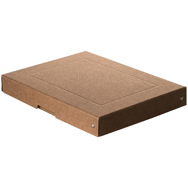 Aufbewahrungsbox Falken 22001792 br Pure Box Nature A4 40mm