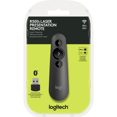 Presenter Logitech R500s wireless Graphite
