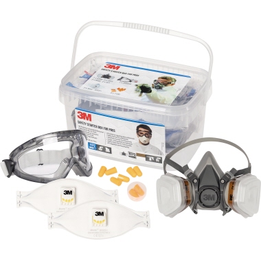Safety Box Starter Kit 3M 1100MCWE Profi Inhalt: 2 X T Aura-maske