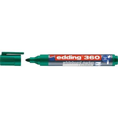 Boardmarker edding 360 grün 1,5-3mm, Rundspitze