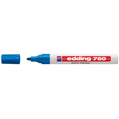 Lackmarker edding 750 Glanzlack 2-4mm hellblau 