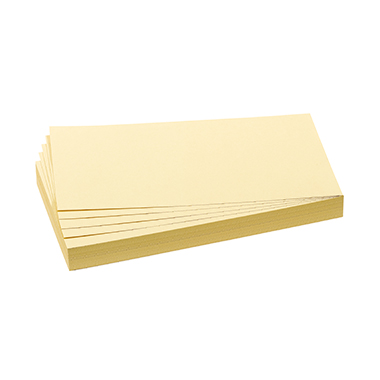 Moderationsk. Franken UMZ102004 gelb 20,5x9,5cm, 130g/m²
