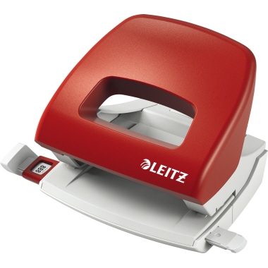 Locher Leitz 5038 rot 1,6mm, 16 Blatt