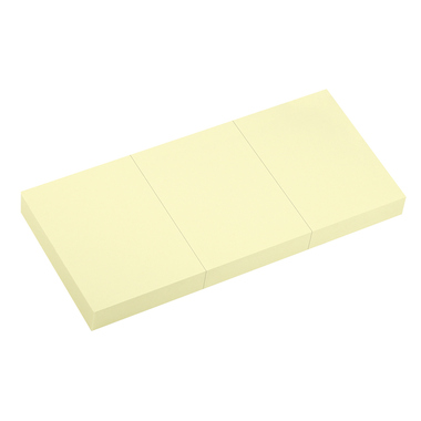 Haftnotiz 40x50mm gelb 3x100 Blatt Haftnotiz 40x50mm gelb 3x100 Blatt