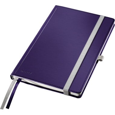 Notizbuch Leitz Style HC A5 lin.titan bl 