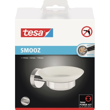 Seifenhalter Tesa Smooz 40323 silber 