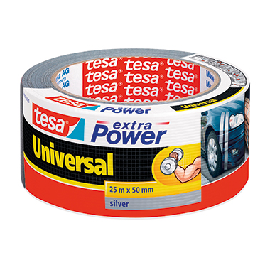 Folienband Tesa 56388 25mx50mm silber Power Universal
