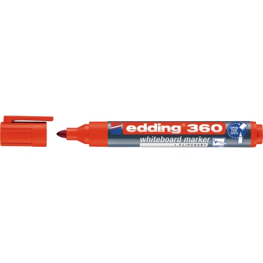 Boardmarker Edding 360 rot 1,5-3mm, Rundspitze