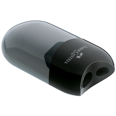 Doppelspitzdose Castell 183500 schwarz 