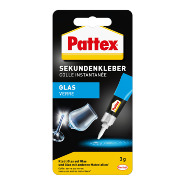 Klebstoff Pattex PSV1C 3g Sekundenkleber Glas Flüssig