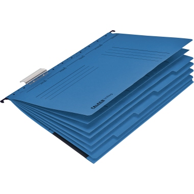Personalhefter Falken A4 240g blau Kaufm. Heftung, 5 Heftungen, M. Tasche,