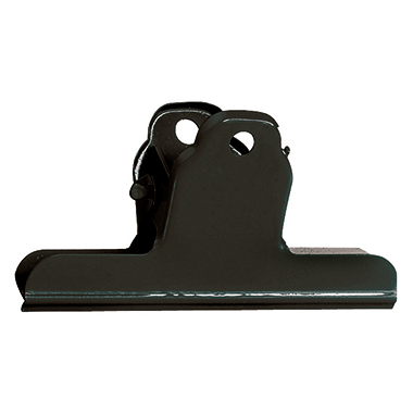 Briefklemmer Alco 772 125mm breit schw Schwarz