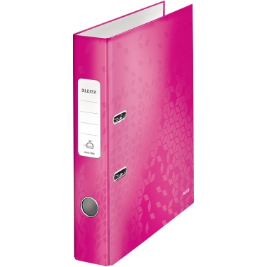 Ordner Leitz WOW 1006 A4 52mm pink metallic