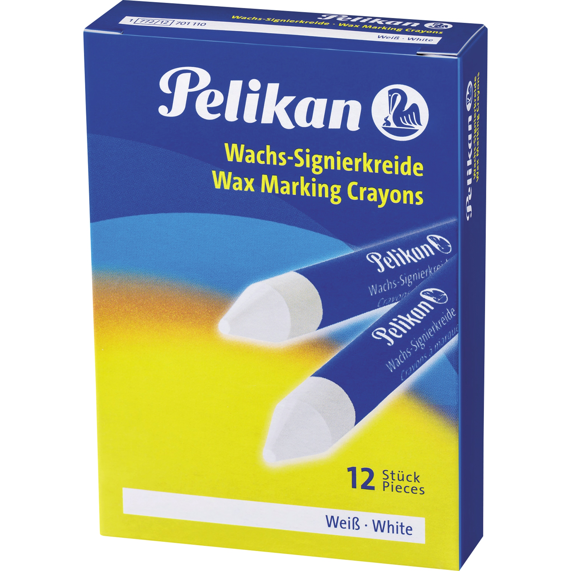 Signierkreide Pelikan 772 12mm weiß 