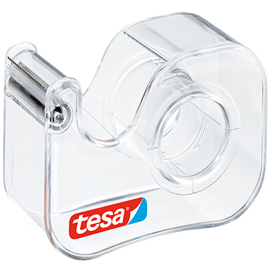 Handabroller transparent 10m/19mm Tesa 57447, Ausschreibungsartikel